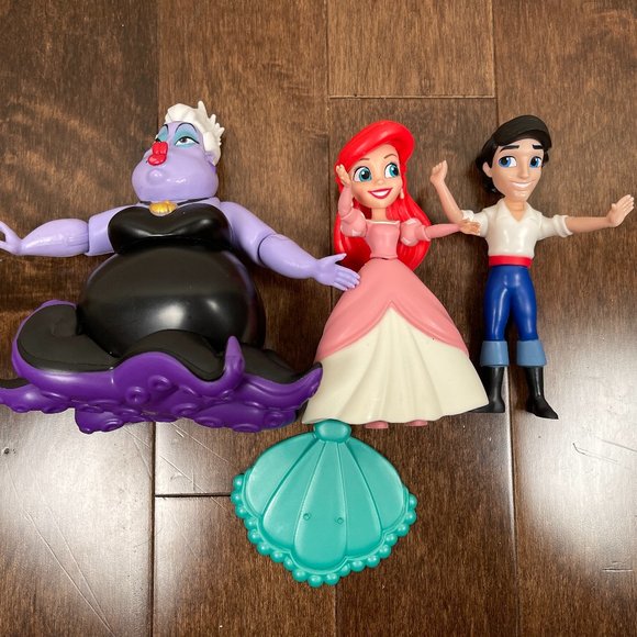 Disney Princess Ariel and Friends Poseable Dolls - Picture 3 of 10
